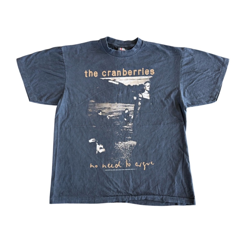 Vintage The Cranberries No Need to Argue World 1995 Tour T-Shirt Sz XL REPRINT